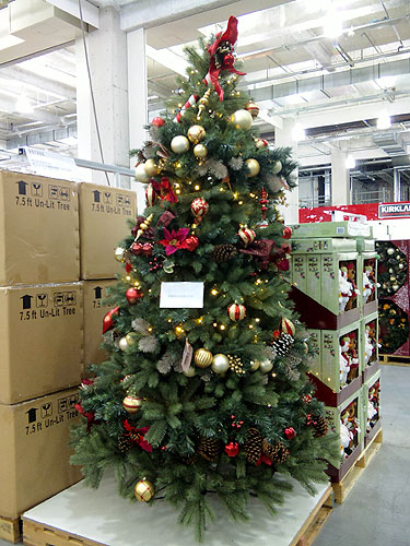 コストコ クリスマスツリー190cm - 小物入れ